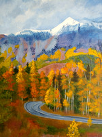AVAILABLE $200 18x24 stretched/splined canvas Telluride area