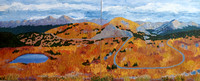 AVAILABLE $300 for set of two 24x30's. Cottonwood Pass, CO stretched/splined canvas