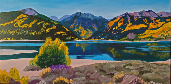 SOLD! Twin Lakes, CO Available as a print only.