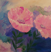 AVALABLE $120 on a 20x20 stretched/splined canvas